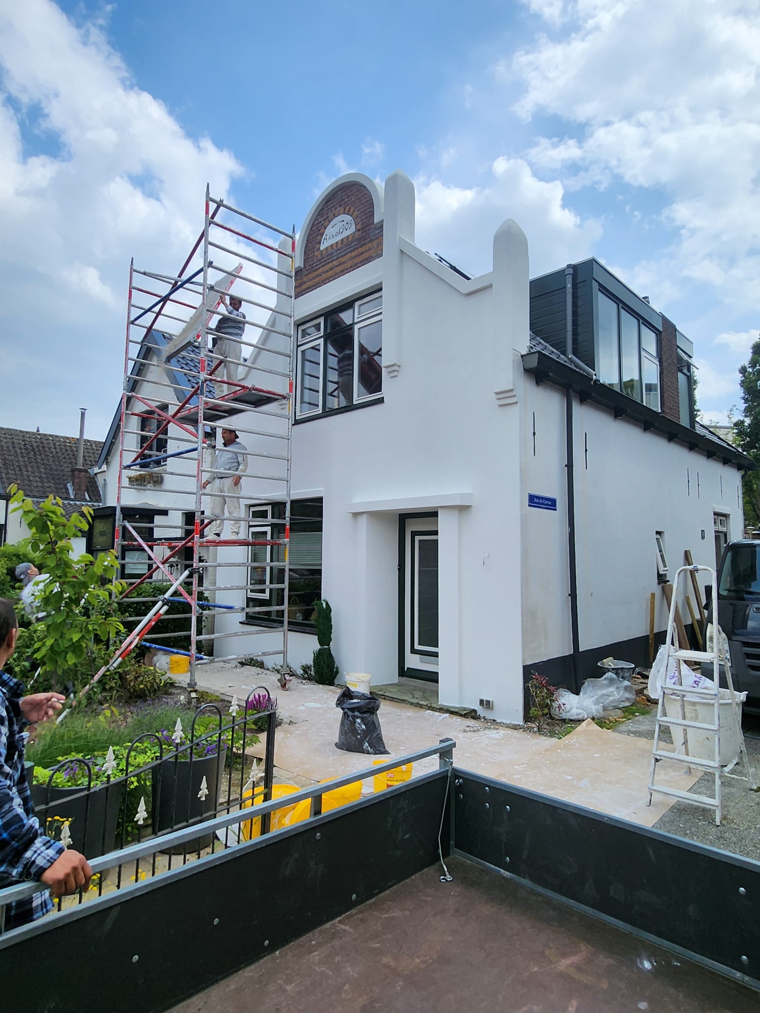 Buitenrenovatie annastraat Den Haag