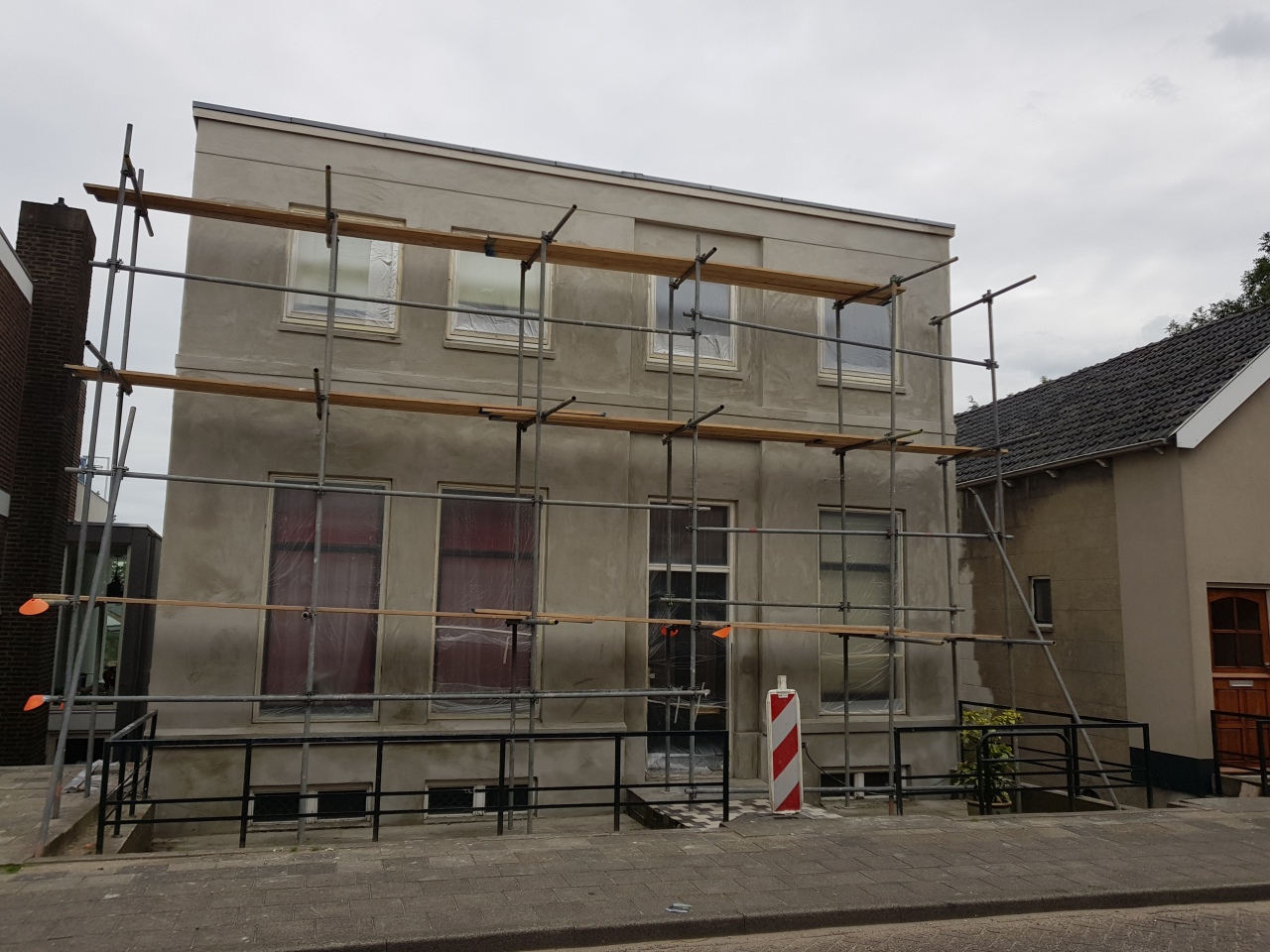 Buitenrenovatie woning in Haarlem