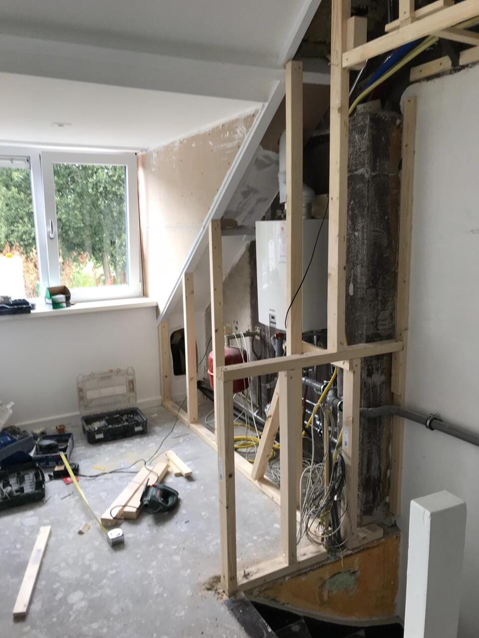 Complete verbouwing van een woning in Rotterdam